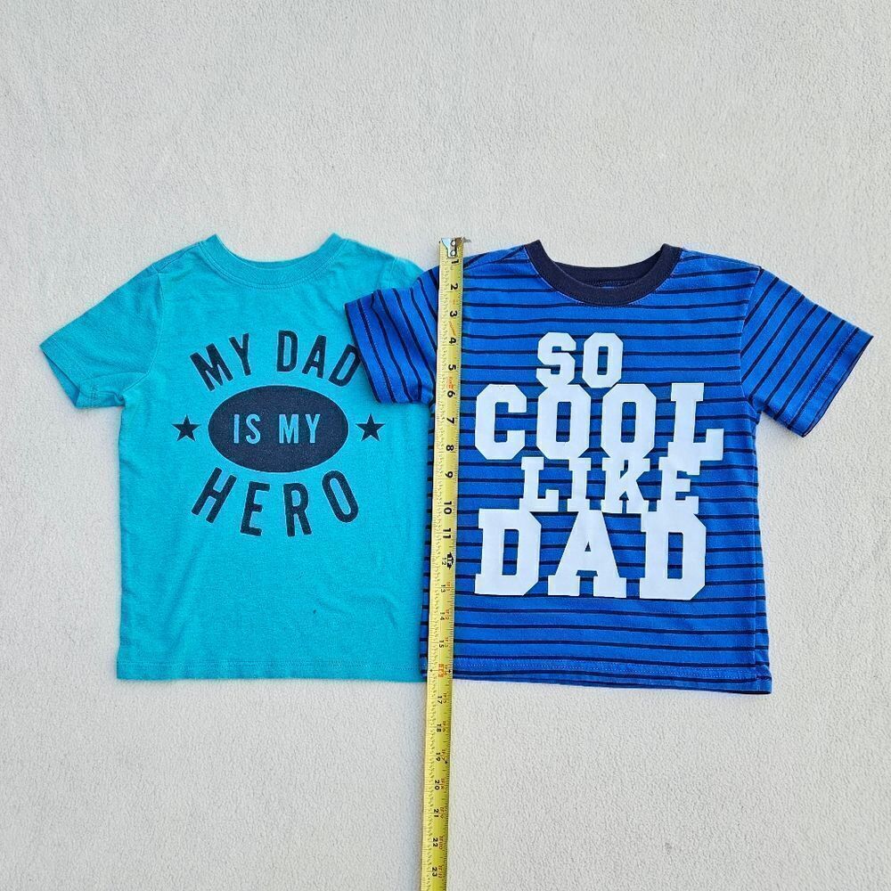 Bundle of Short Sleeve Dad Shirts Size 4T - Picture 2 of 9